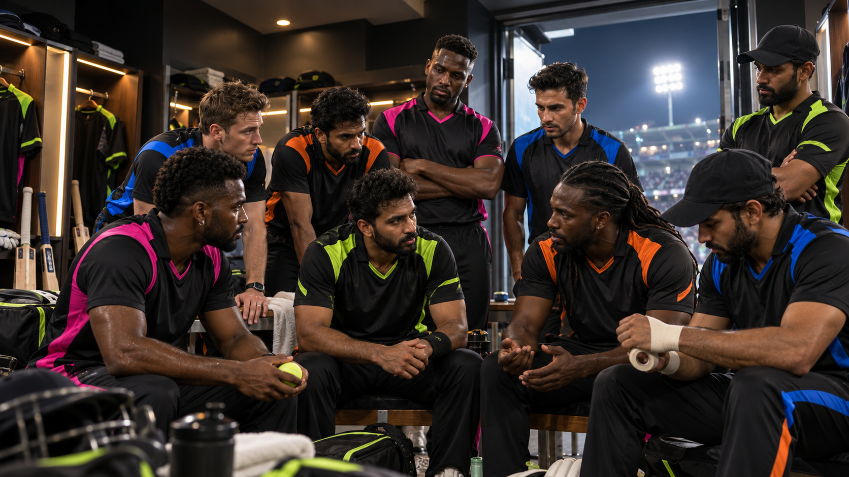Indian and international players